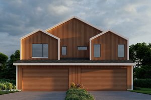Contemporary Exterior - Front Elevation Plan #112-253