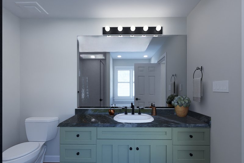 House Design - Interior - Master Bathroom 1 for Ranch House Plan #1060-222 - 3 bed, 2.5 bath