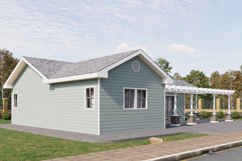 Home Plan - Exterior - Other Elevation for Traditional House Plan #1106-31 - 2 bed, 2 bath