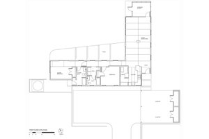 Floor Plan - Main Floor for Modern House Plan #488-1 - 2 bed, 2 bath