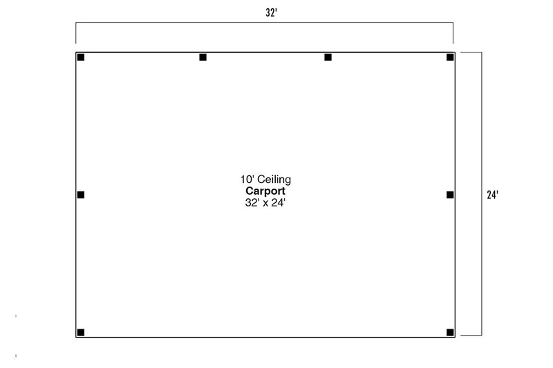 House Plan Design - Floor Plan - Main Floor for Traditional House Plan #124-1383, 0 bath