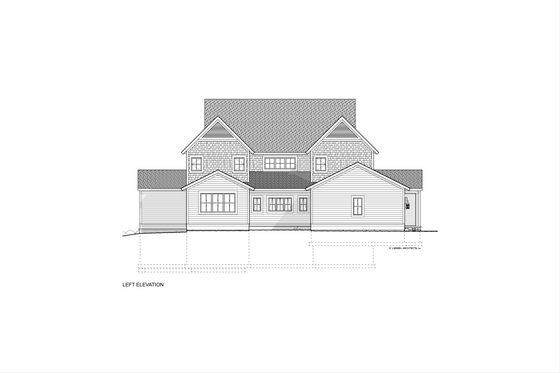 Exterior - Other Elevation for Farmhouse House Plan #928-324 - 5 bed, 3.5 bath