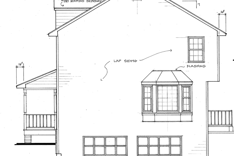 Home Plan - Exterior - Other Elevation for Country House Plan #30-277 - 3 bed, 2.5 bath