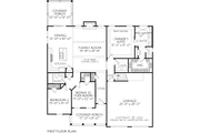 Farmhouse Style House Plan - 3 Beds 2 Baths 1627 Sq/Ft Plan #927-1043 