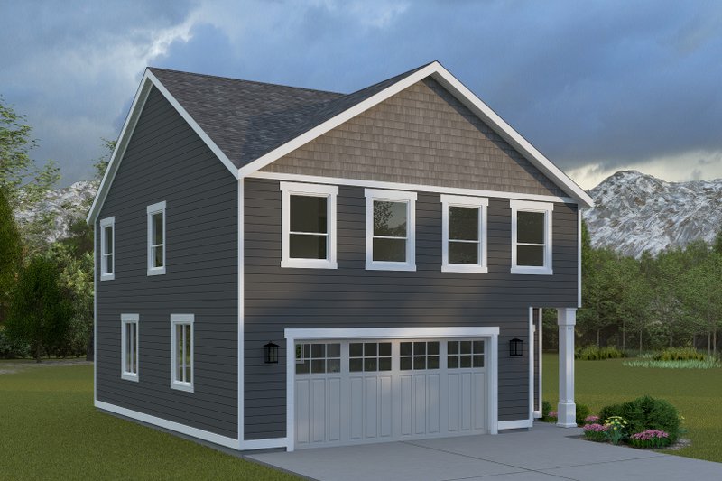 Architectural House Design - Craftsman Exterior - Other Elevation Plan #1060-390