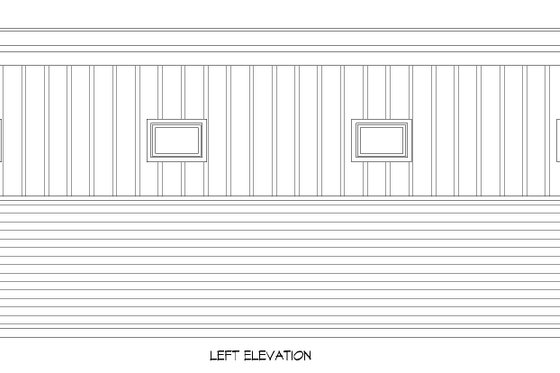 Exterior - Other Elevation for Contemporary House Plan #932-929, 0 bath