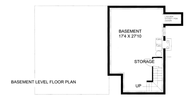Home Plan - Cabin Floor Plan - Other Floor Plan #117-792
