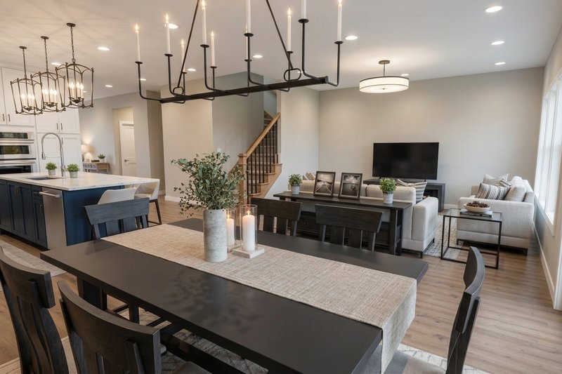 House Plan Design - Interior - Dining Room for Farmhouse House Plan #51-1535 - 3 bed, 2.5 bath