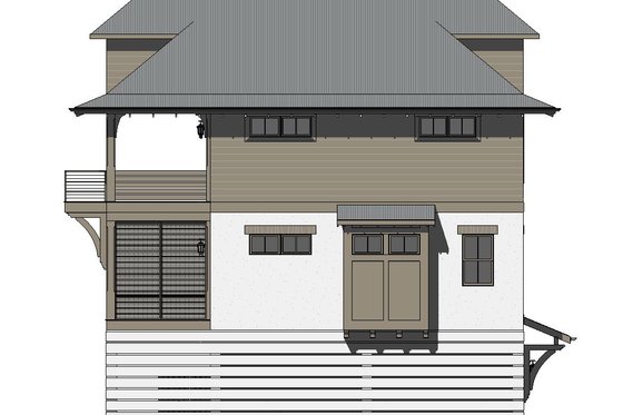 Exterior - Other Elevation for Beach House Plan #901-156 - 5 bed, 4.5 bath