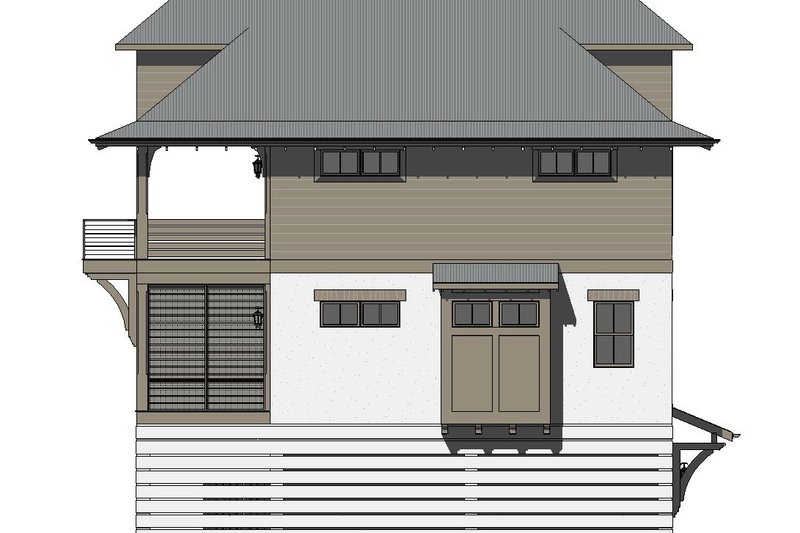 Dream House Plan - Exterior - Other Elevation for Beach House Plan #901-156 - 5 bed, 4.5 bath