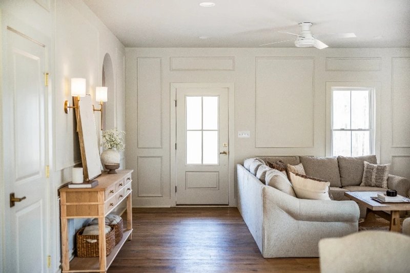 Architectural House Design - Interior - Entry for Farmhouse House Plan #1116-55 - 3 bed, 2.5 bath