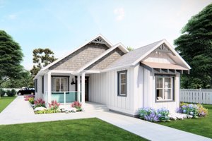 Farmhouse Exterior - Front Elevation Plan #126-242