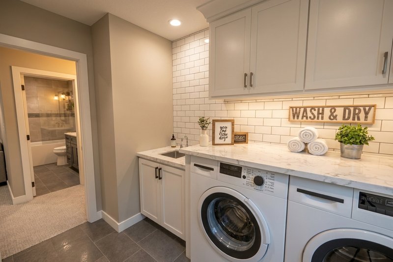 House Design - Interior - Laundry for Farmhouse House Plan #51-1544 - 3 bed, 2.5 bath