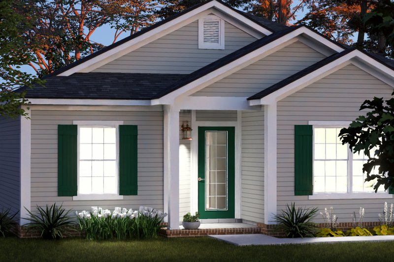 Architectural House Design - Exterior - Other Elevation 5 for Modern House Plan #513-2469 - 3 bed, 2 bath