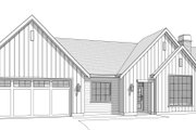 Farmhouse Style House Plan - 2 Beds 2 Baths 1077 Sq/Ft Plan #1114-8 