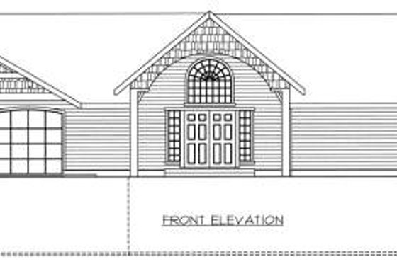 Exterior - Other Elevation for Southern House Plan #117-565 - 3 bed, 2.5 bath