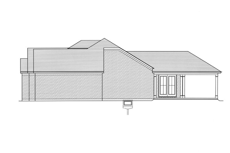 Dream House Plan - Exterior - Other Elevation 1 for Craftsman House Plan #46-897 - 3 bed, 2 bath
