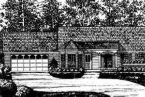 Traditional Exterior - Front Elevation Plan #40-280