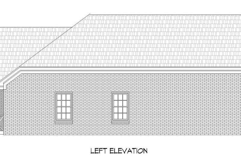 House Blueprint - Exterior - Other Elevation for Modern House Plan #932-553 - 3 bed, 2 bath