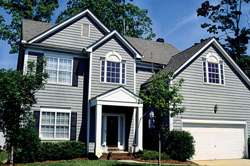 Architectural House Design - Photo House Plan #453-68 - 3 bed, 2.5 bath