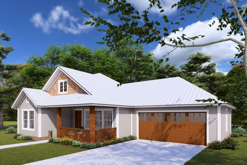 Home Plan - Exterior - Other Elevation for Traditional House Plan #20-1886 - 3 bed, 2 bath