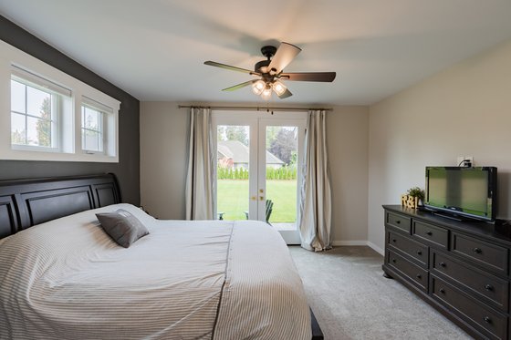Interior - Master Bedroom 4 for Farmhouse House Plan #1070-42 - 4 bed, 3.5 bath