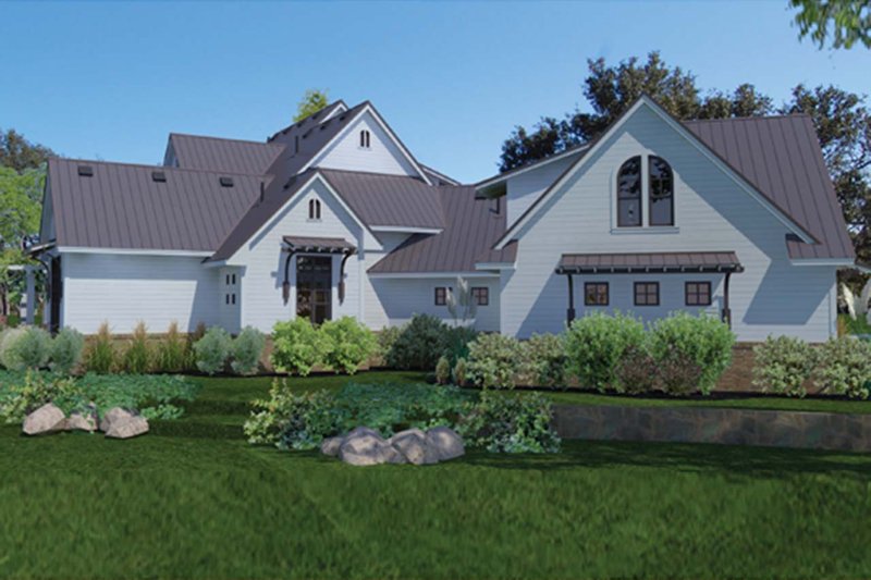 Dream House Plan - Left Side