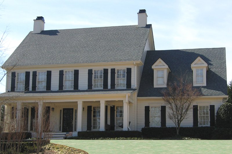 Home Plan - Traditional Exterior - Front Elevation Plan #54-402