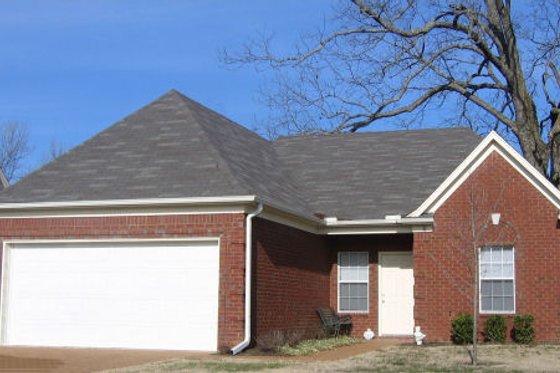 Exterior - Front Elevation for Ranch House Plan #81-13874 - 3 bed, 2 bath