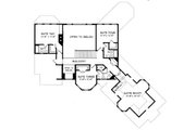 European Style House Plan - 4 Beds 4 Baths 3669 Sq/Ft Plan #413-109 