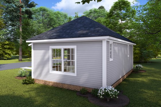 Exterior - Other Elevation 1 for Cottage House Plan #513-2262 - 1 bed, 1 bath