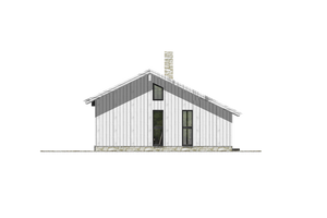 Photo 6 for Modern House Plan #549-18 - 2 bed, 1 bath