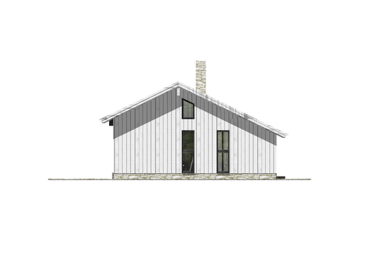 Photo 6 for Modern House Plan #549-18 - 2 bed, 1 bath