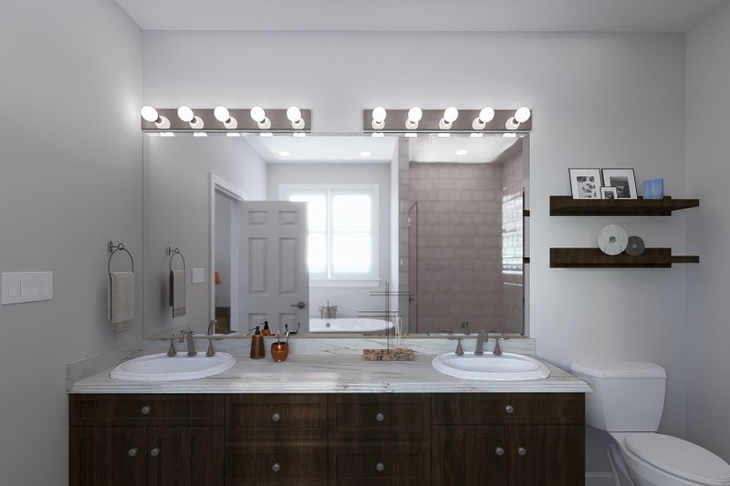 Home Plan - Interior - Master Bathroom for Traditional House Plan #1060-219 - 3 bed, 2 bath