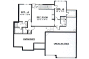 European Style House Plan - 4 Beds 4.5 Baths 2825 Sq/Ft Plan #67-348 
