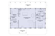 Barndominium Style House Plan - 3 Beds 2 Baths 1792 Sq/Ft Plan #1107-34 