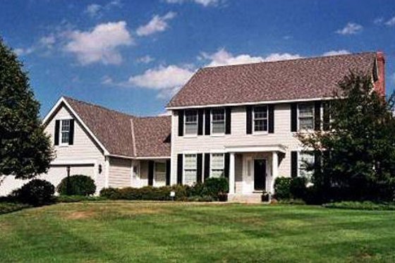 Exterior - Other Elevation for Colonial House Plan #51-120 - 4 bed, 2.5 bath