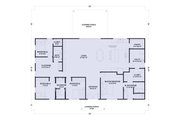 Barndominium Style House Plan - 4 Beds 3 Baths 2139 Sq/Ft Plan #1107-39 