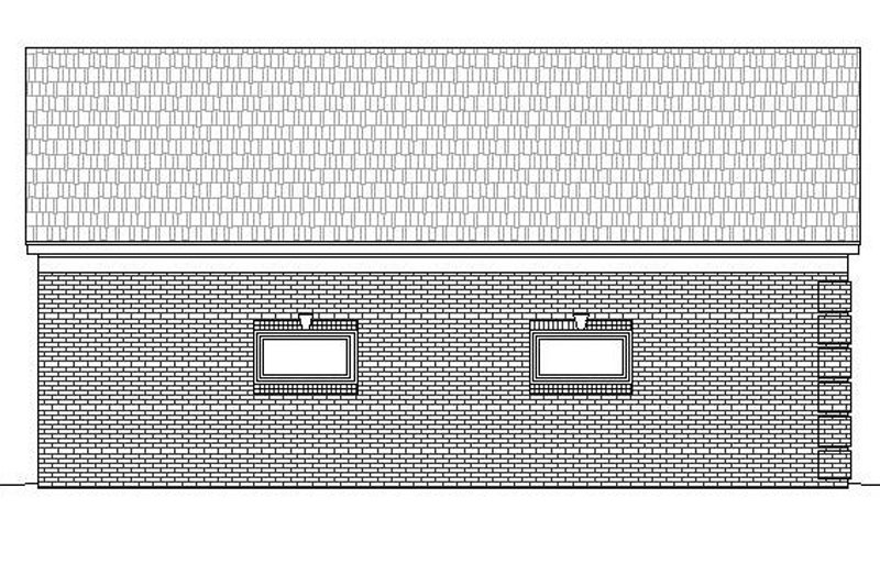 Home Plan - Exterior - Other Elevation for Country House Plan #932-270, 0 bath