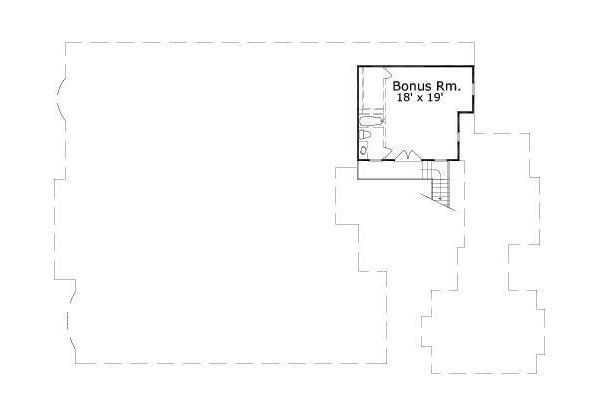 European Floor Plan - Other Floor Plan #411-834