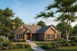 House Plan Design - Traditional Exterior - Front Elevation Plan #22-131