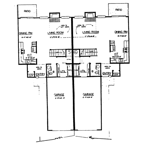 Floor Plan - Main Floor Plan #303-199