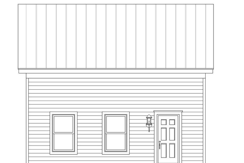 House Blueprint - Exterior - Other Elevation for Country House Plan #932-222, 0 bath