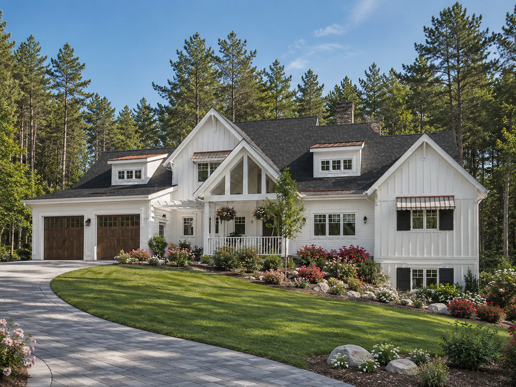 Exterior - Front Elevation 2 for Country House Plan #928-47 - 4 bed, 2.5 bath