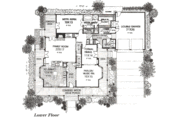 Farmhouse Style House Plan - 4 Beds 3.5 Baths 2772 Sq/Ft Plan #310-163 