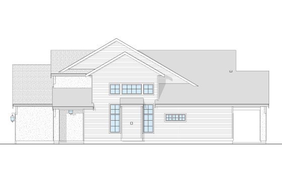 Exterior - Other Elevation 1 for European House Plan #1114-28 - 3 bed, 2.5 bath