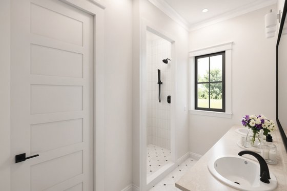 Interior - Master Bathroom for Farmhouse House Plan #1074-115 - 3 bed, 2.5 bath