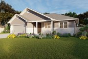 Traditional Style House Plan - 3 Beds 2 Baths 1489 Sq/Ft Plan #1060-197 