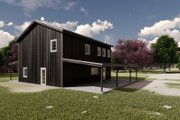 Barndominium Style House Plan - 4 Beds 3 Baths 2400 Sq/Ft Plan #1107-48 Exterior 