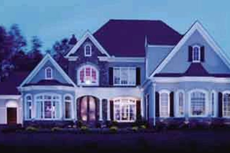 House Blueprint - Photo for European House Plan #54-162 - 4 bed, 5.5 bath